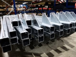 Large metal fabricated parts